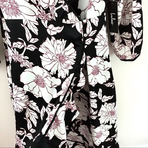 NWT Lulus Thistle Prove My Love Floral Wrap Dress - Picture 9 of 13
